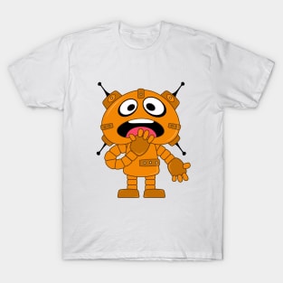 Funny cartoon robots T-Shirt